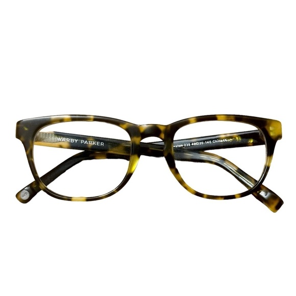 Warby Parker Preston Glasses Matte Light Tortoise - Picture 3 of 9